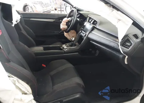 2019 Honda Civic Si из США, поврежденный, VIN 2HGFC3A57KH755238